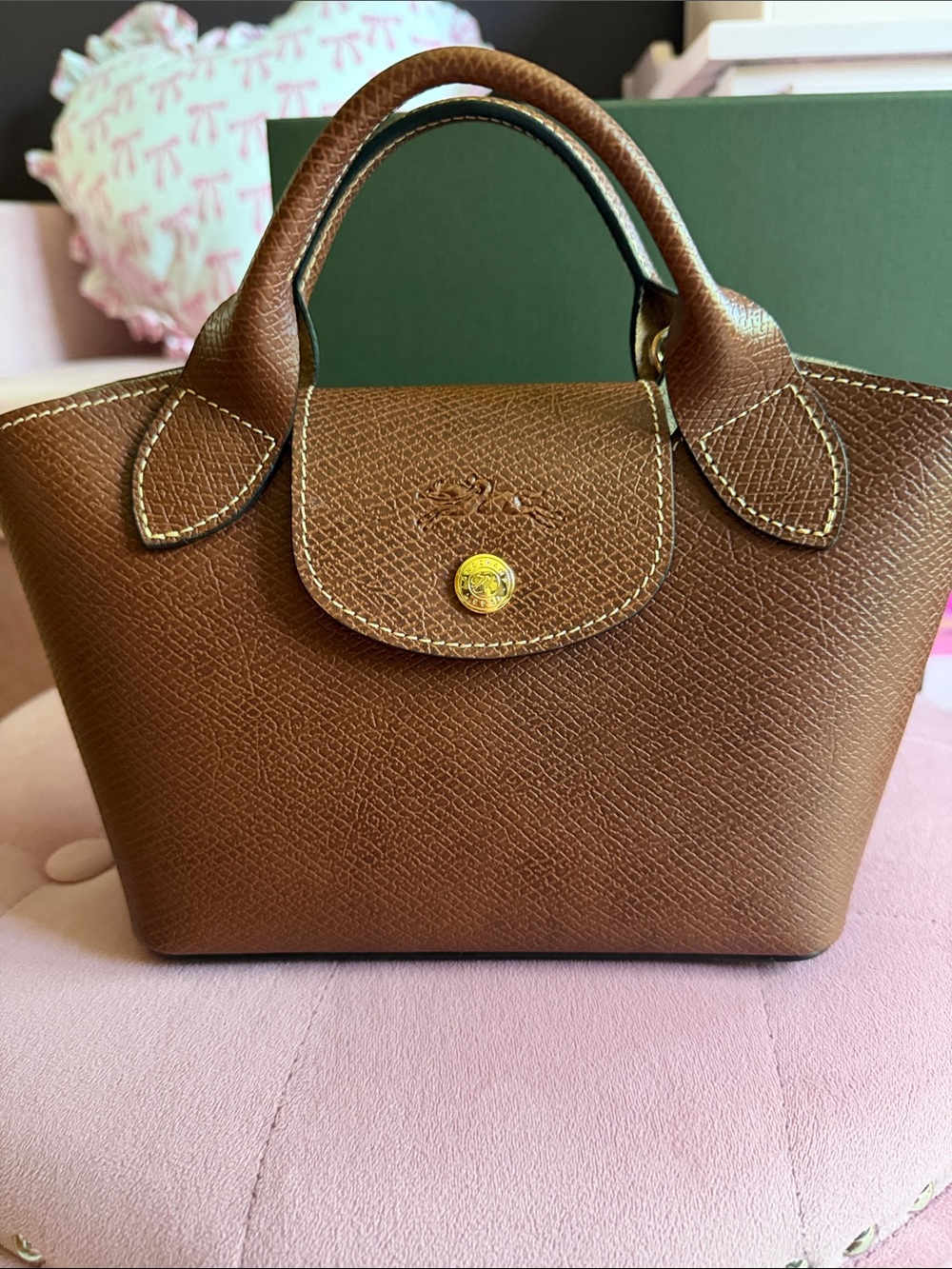 Longchamp Epure Small bag in brown - Picture 2 of 7